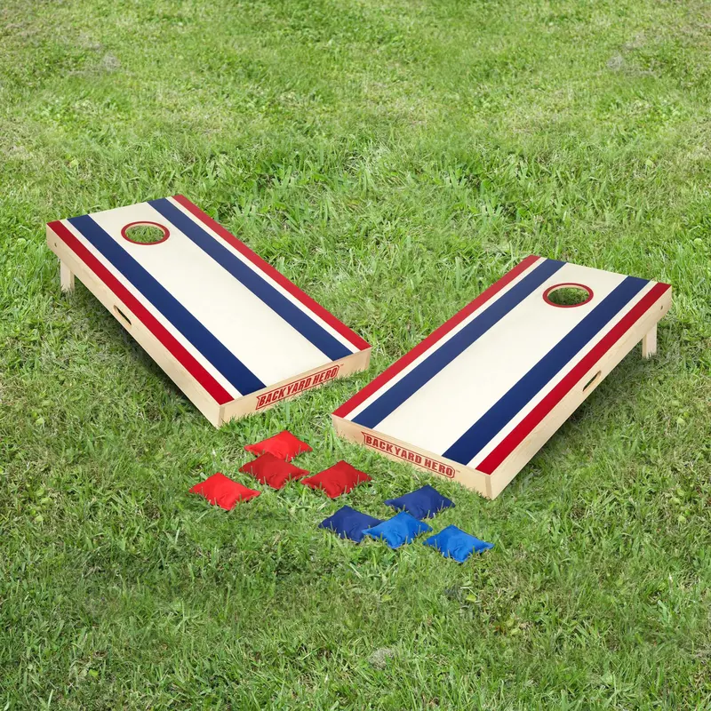 Regulation-Size Cornhole Game Set with Bags