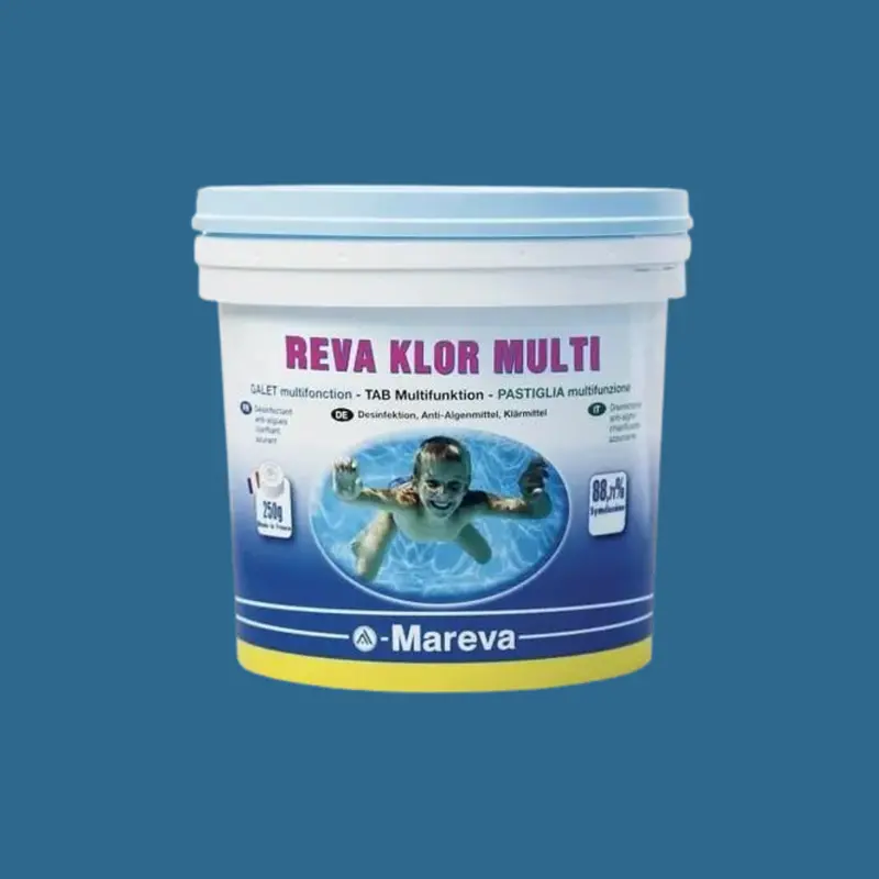 Reva-Klor Multi-Action Chlorine – 5 kg Granular 500 g Dose