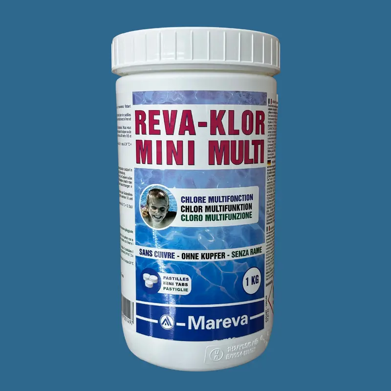 REVA KLOR MULTI Chlorine Tablets – 1 kg (20 g Each)