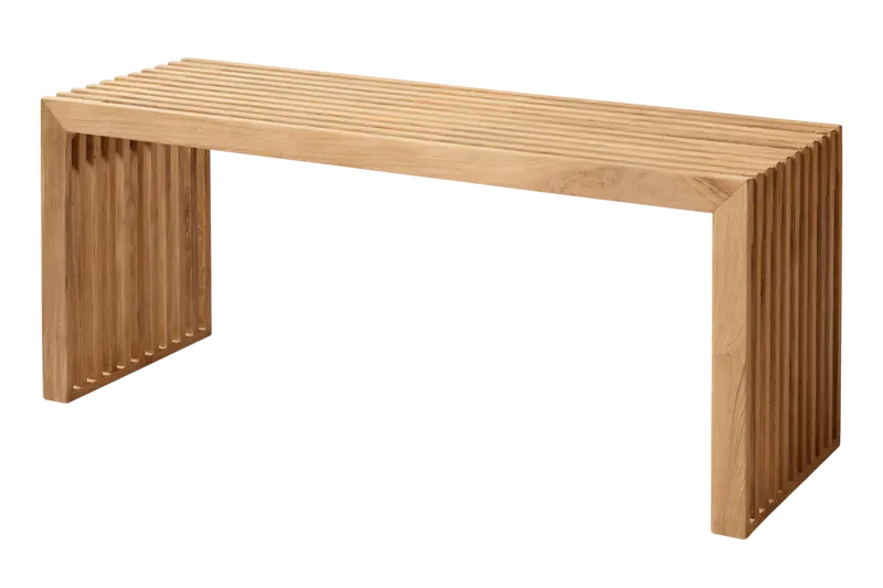 Rib Outdoor Bench – 104 cm Length