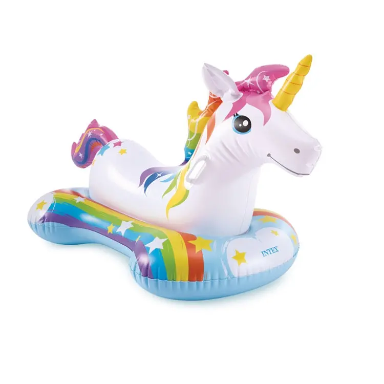 Ride-On Unicorn Inflatable Pool Toy