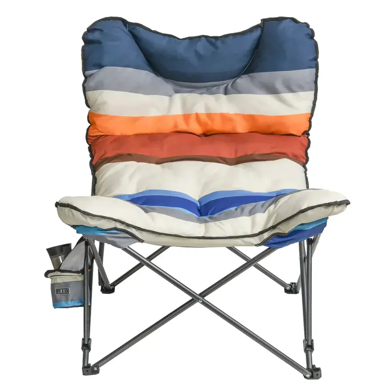 RIO Jumbo Padded Outdoor Festival Chair – Extra-Wide Comfort Design