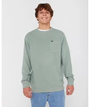 Ripcurl Grid Texture Crewneck Sweatshirt