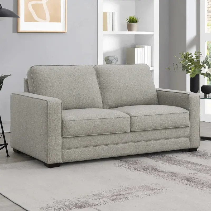 Rosie Fabric Sleeper Sofa with Premium Memory Foam Mattress