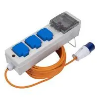 Royal 3-Way Mobile Mains Power Distribution Adaptor