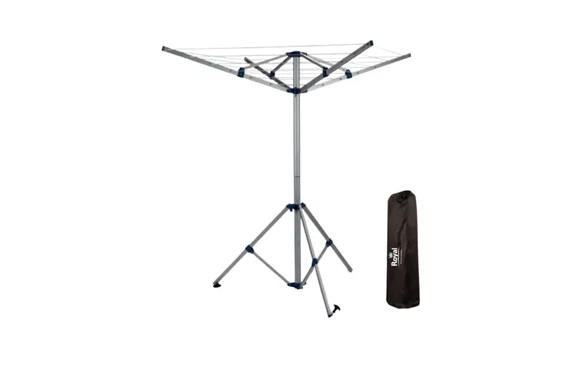 Royal Leisure Deluxe 4-Arm Folding Washing Line – Eco-Friendly Design