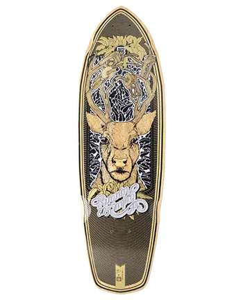 Running on Empty Cruiser Skateboard – Artistic Graphic Edition