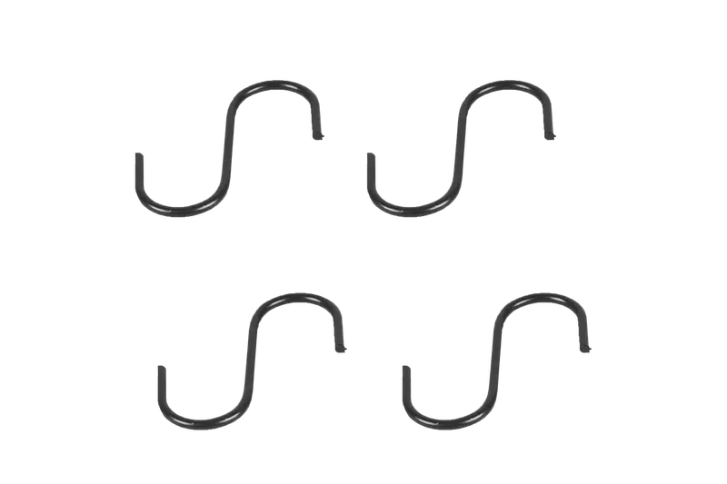 S-Shaped Grid Hook in Matte Black