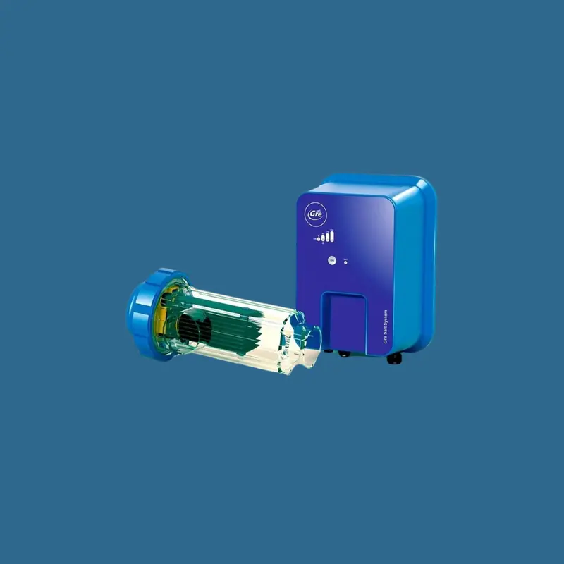 Saltwater Chlorine Generator for In-Ground & Above-Ground Pools (Up to 60 m³)