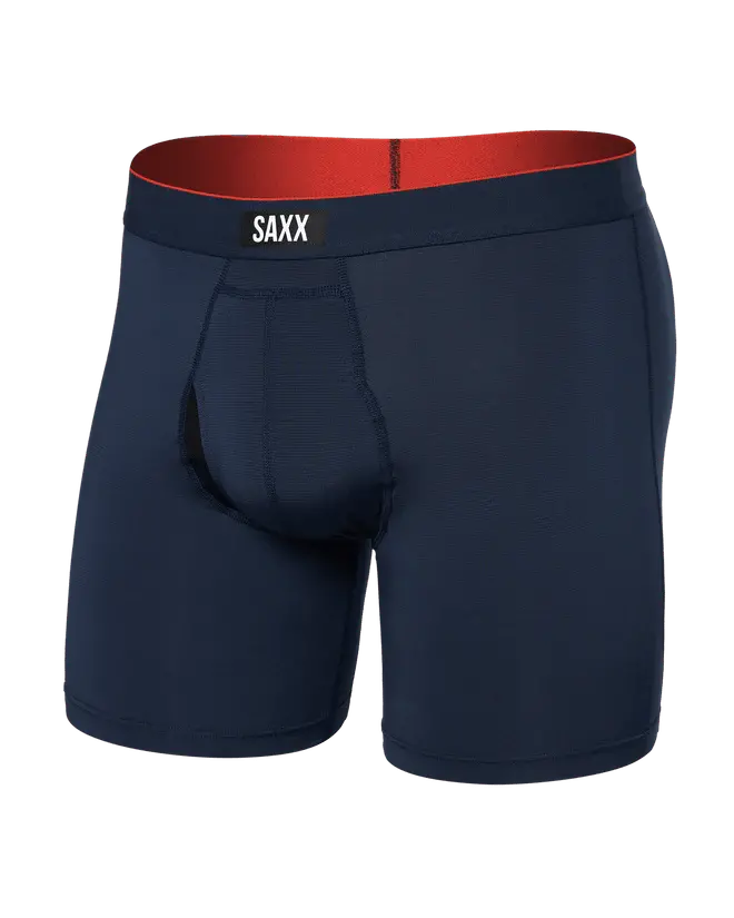 Saxx Multi Sport Mesh Boxer Briefs with Fly for Men