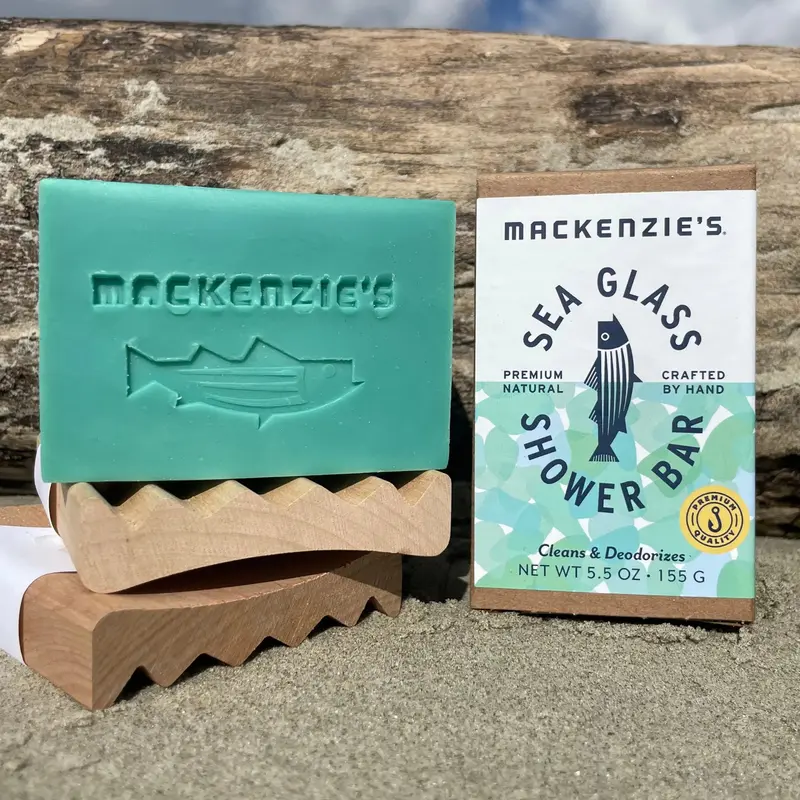 Sea Glass Scented Handmade Shower Bar