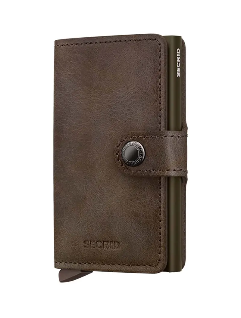 Secrid Miniwallet in Vintage Oak Leather