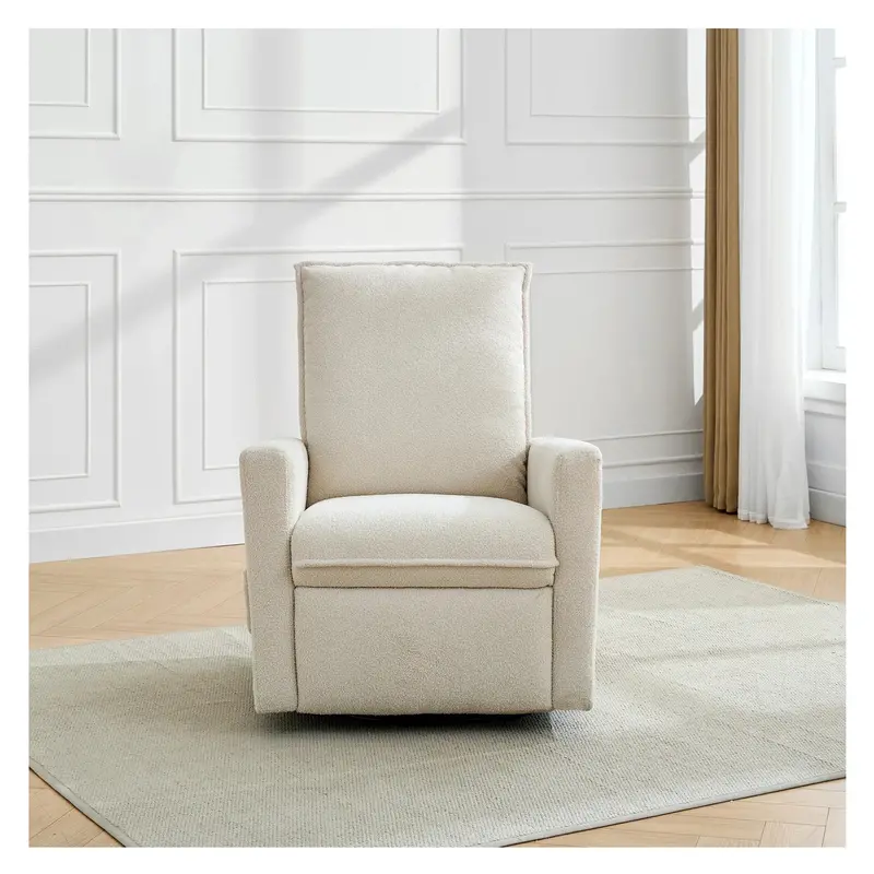 Serein Electric Glider Recliner Chair – Beige Nursery Seating