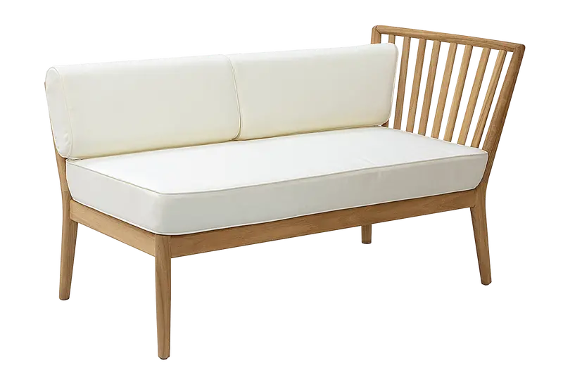 Sienna Teak Lounge Sofa – Right Section