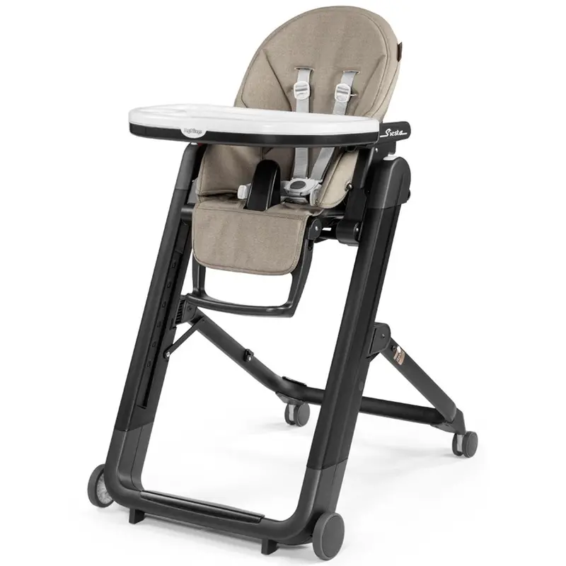 Siesta Eco-Leather High Chair in Ginger Grey