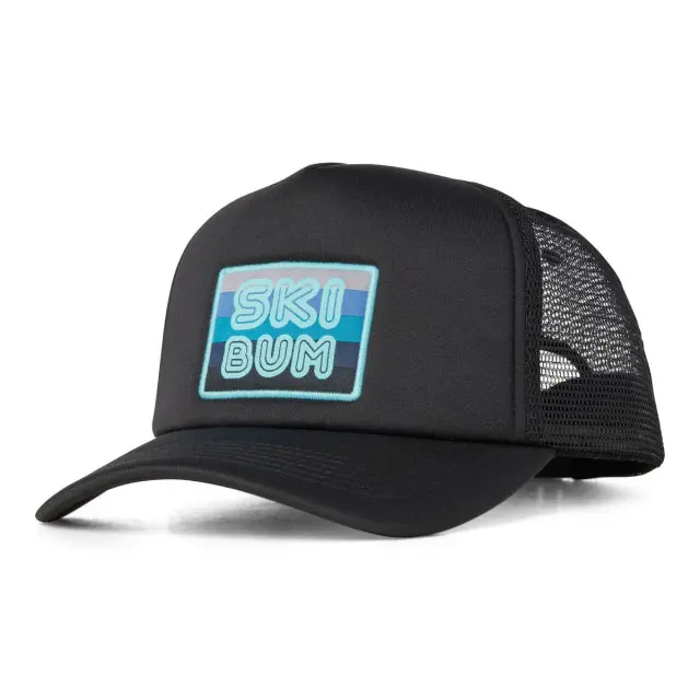 Ski Bum Trucker Hat – Adjustable Outdoor Lifestyle Cap