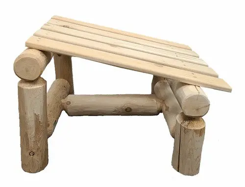 Slanted Ottoman Footrest for Living Room or Bedroom