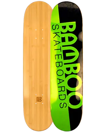 Slash Motif Skateboard Deck