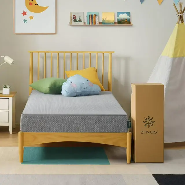 Slumber Pal Waterproof Foam Mattress – 12″ Twin Size
