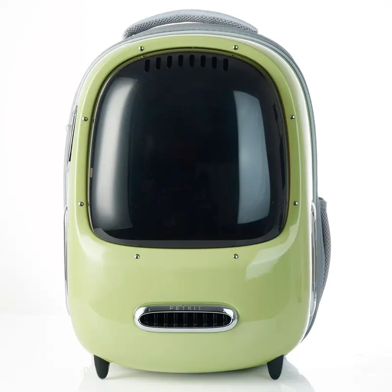 Smart Ventilated Cat Carrier with UV-Blocking Mesh Panels