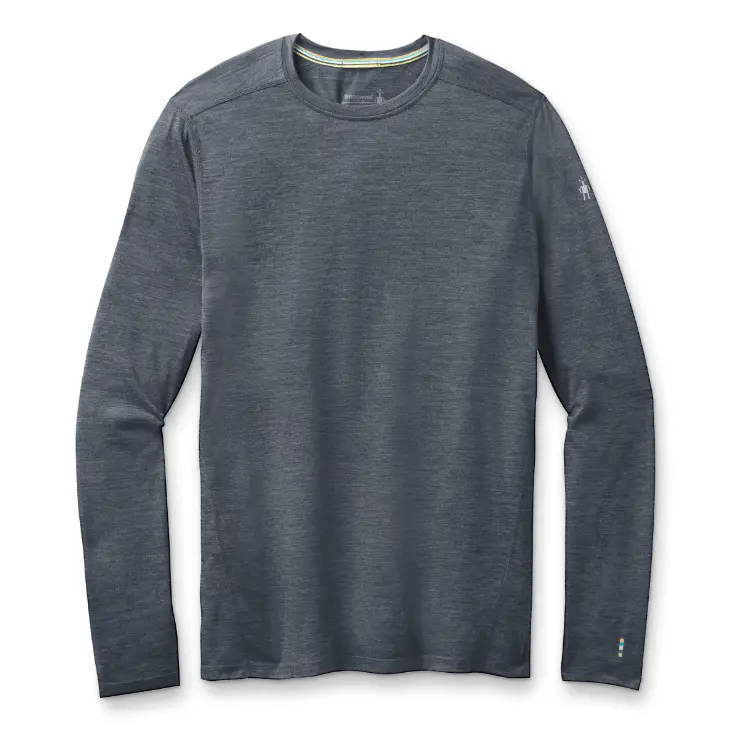 Smartwool Classic All-Season Baselayer Top – Men’s Merino Wool Thermal Shirt
