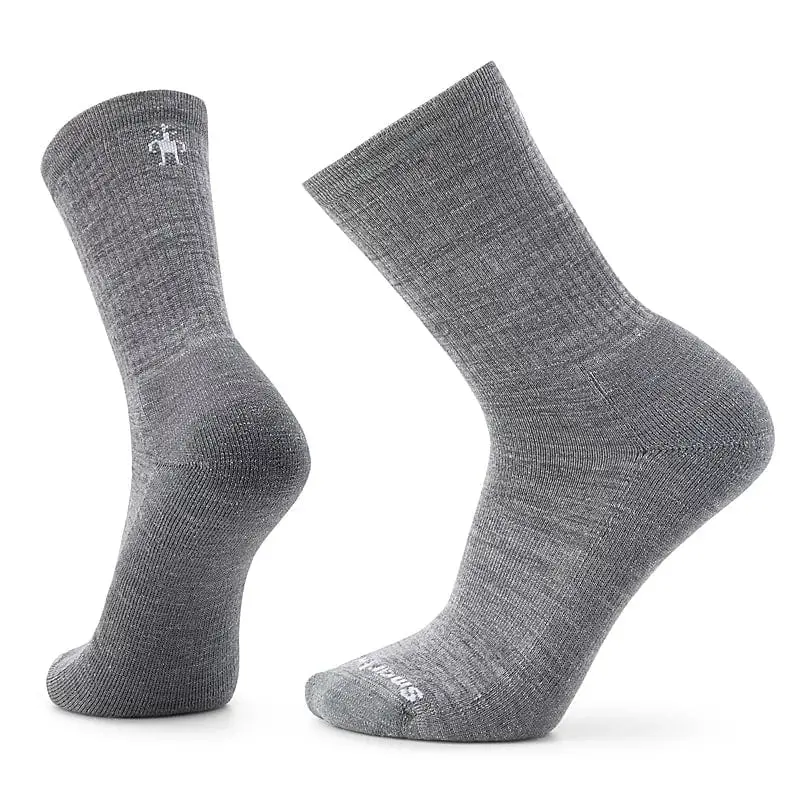 Smartwool Everyday Solid Rib Crew Socks – Light Cushion, Men’s