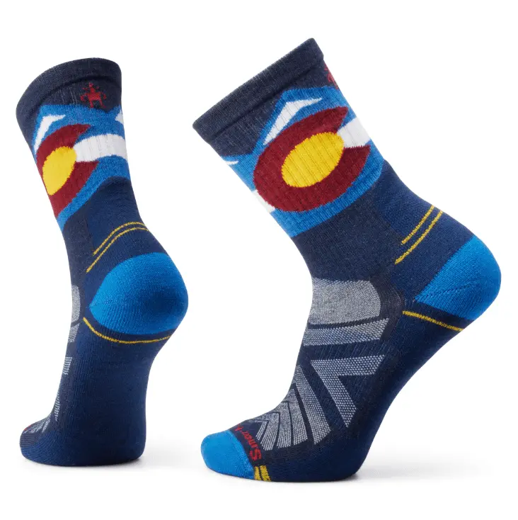 Smartwool Hike Light Cushion Colorado Crew Socks – Men’s Merino Wool