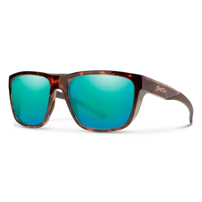 Smith Barra Sunglasses with ChromaPop Polarized Opal Mirror Lenses – Tortoise Frame