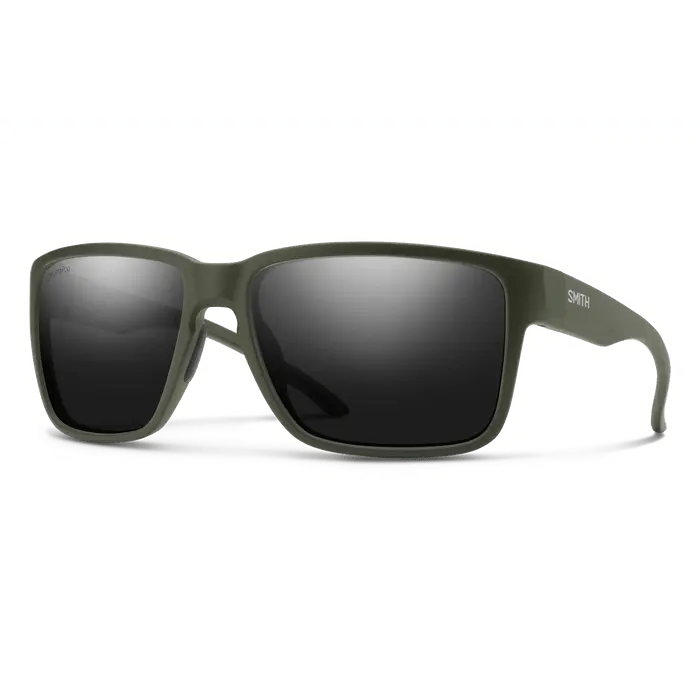 Smith Emerge Matte Moss Sunglasses with ChromaPop Polarized Black Lenses