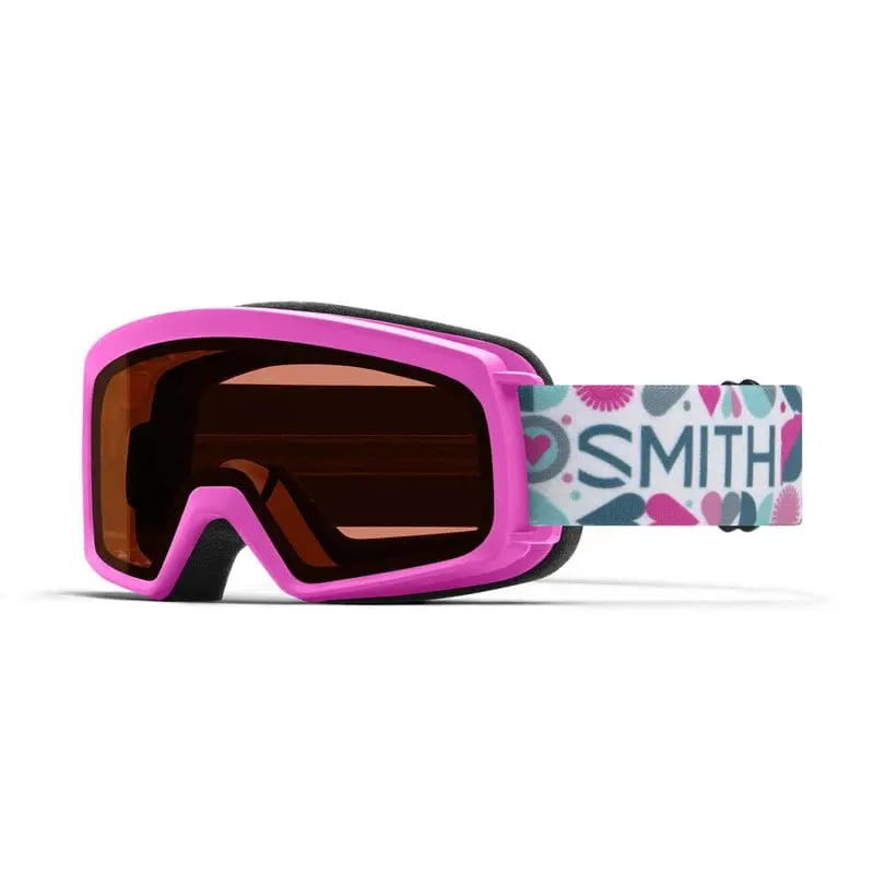 Smith Rascal Kids’ Goggles – Vivid Pink Frame with Hearts RC36 Lens