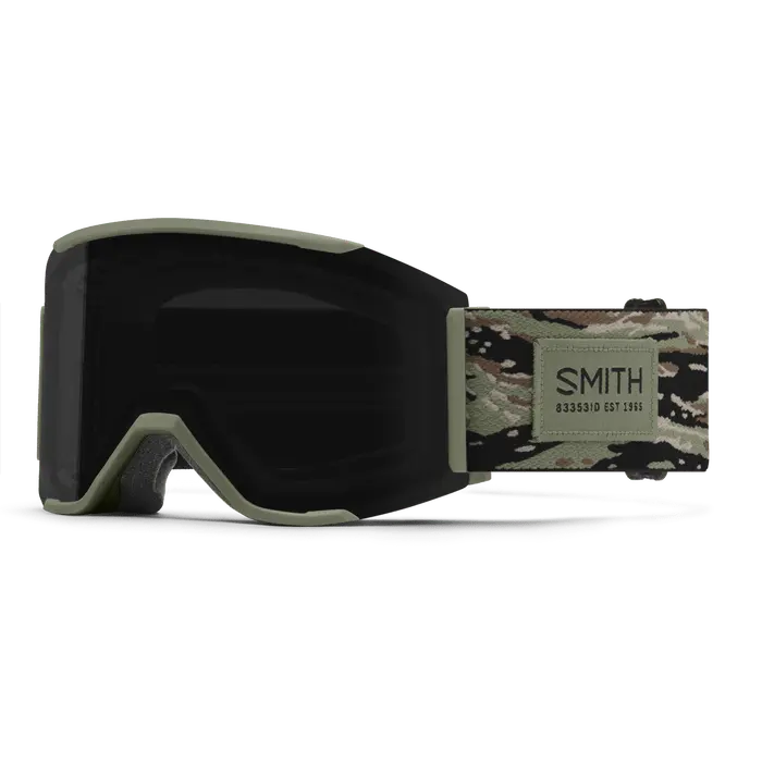 Smith Squad Mag Youth Goggles – Eye of the Tiger Frame with Sun Black Lens