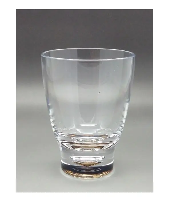 Smoked Glass-Effect Short Tumbler – Stylish & Durable Design