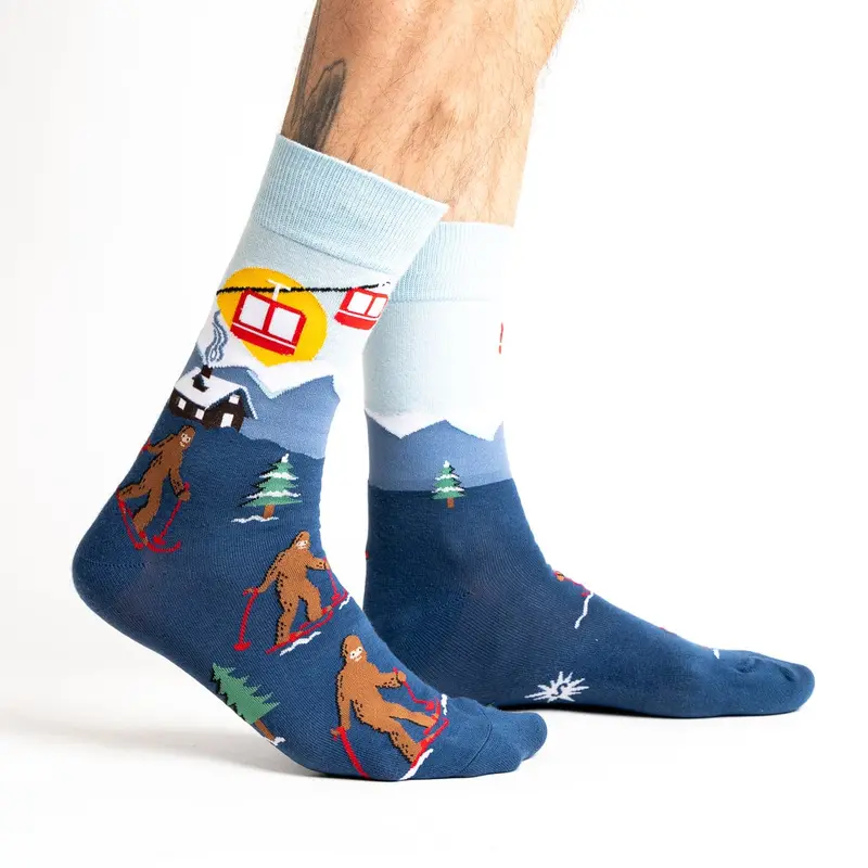 Sock It To Me Hit the Slopes Crew Socks for Men