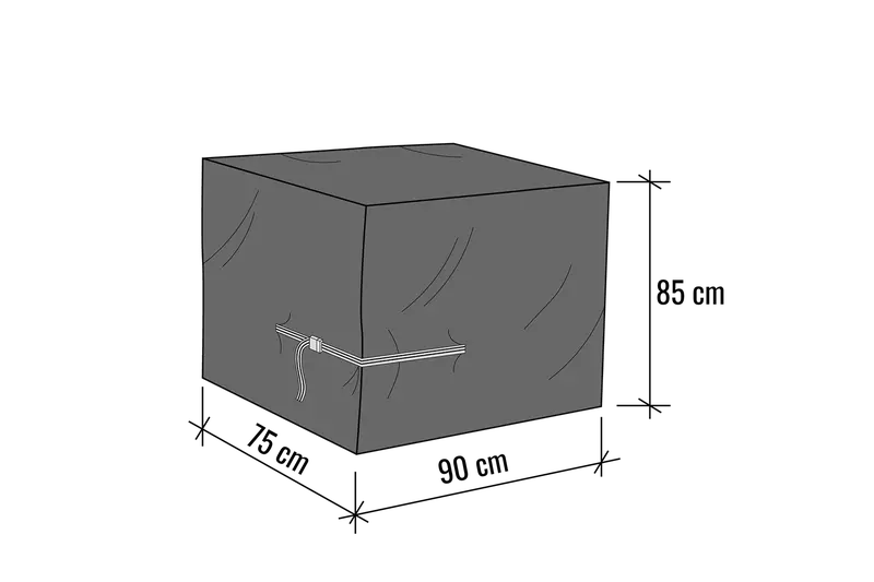Solid Furniture Cover – 90 x 75 x 85 cm Tall & Narrow Storage Guard