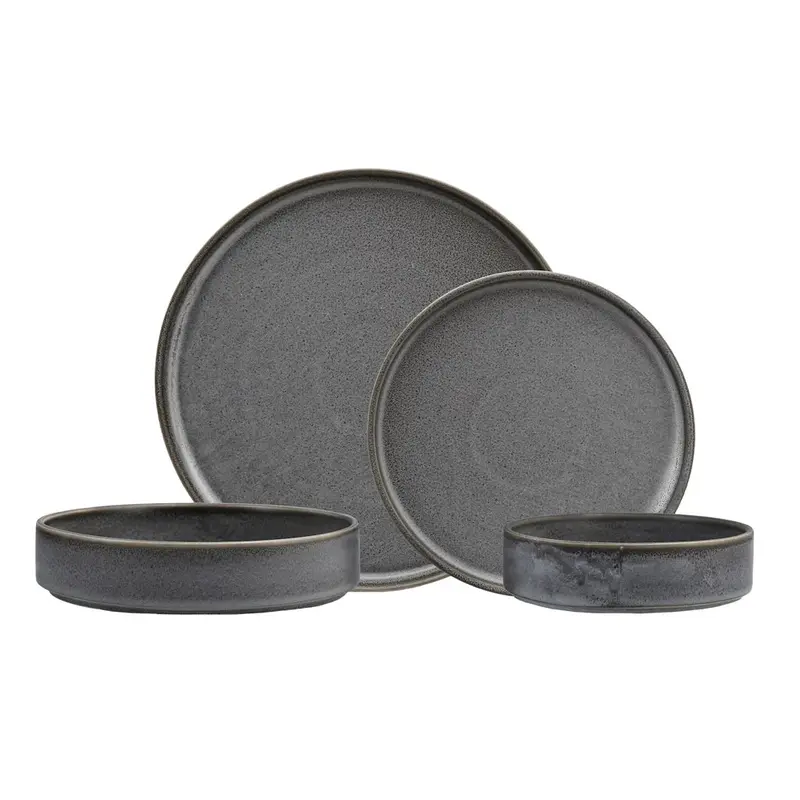 Sound Thunder 16-Piece Modern Dinnerware Set