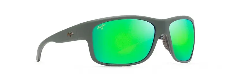Southern Cross Sunglasses – Khaki/Brown/Black Frame, Green Mirror Lenses