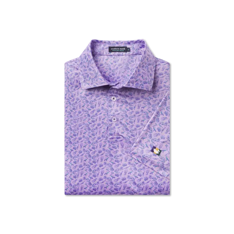 Southern Marsh Flyline Performance Polo Shirt for Men