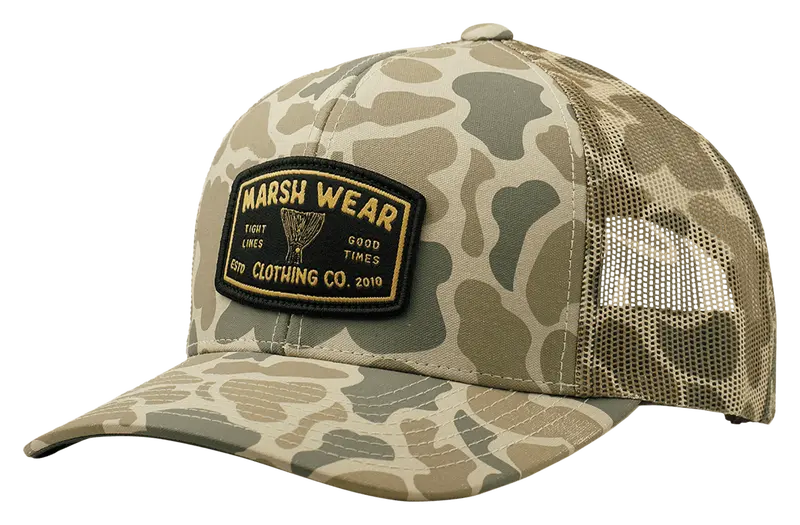 Southern Marsh Tight Lines Vintage Trucker Hat