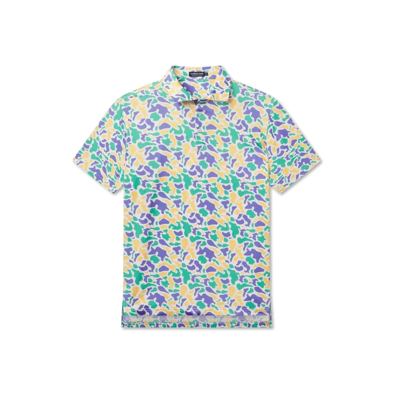 Southern Marsh Uptown Camo Performance Polo for Men