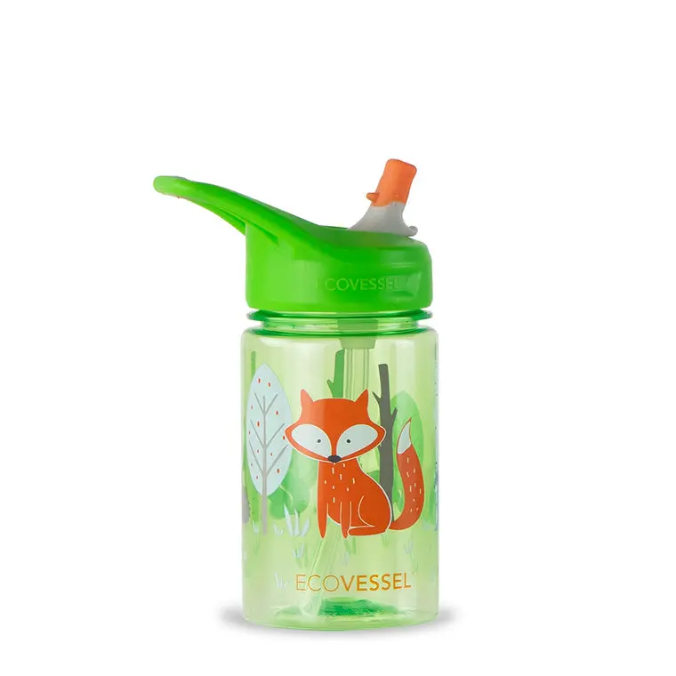 Splash Kids Reusable Straw Water Bottle – 12 oz
