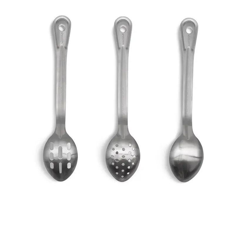 Stainless Steel Measuring Spoons – 3-Piece Durable, Dishwasher-Safe Scoop Set