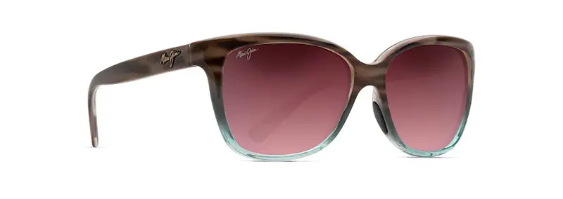 Starfish Sunglasses – Sandstone/Blue Frame, Rose Tinted Lenses