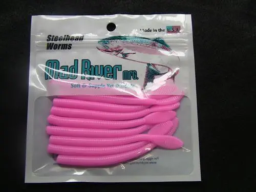 Steelhead Worm Fishing Lures – Natural-Action Soft Plastics