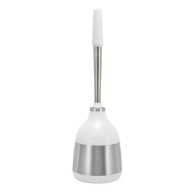Sturdy Toilet Plunger with Non-Slip Base and Enhanced Suction Cup
