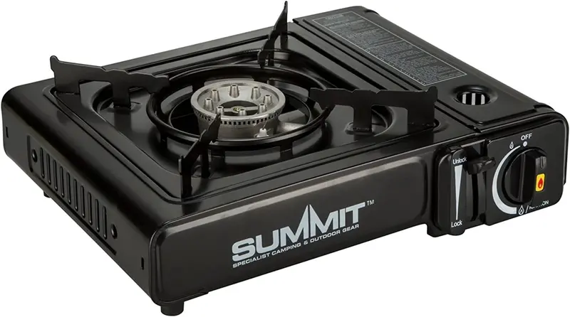 Summit Portable EN 417 Gas Camping Stove – Compact Cooker