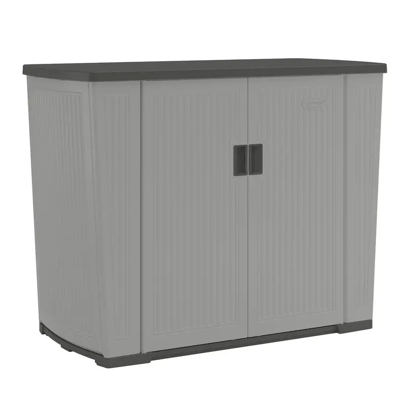 Suncast Oasis 130-Gallon Weather-Resistant Locking Storage Cabinet