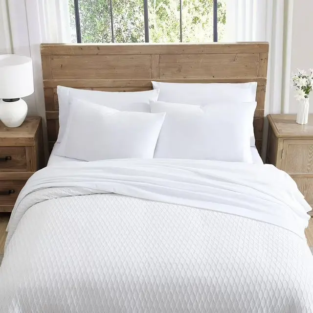 Tahari Home Brushed Microfiber Sheet Set – 4-Piece Solid Color Collection