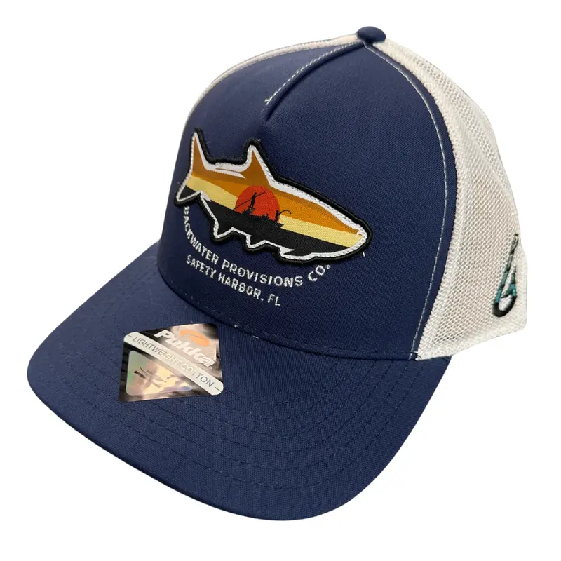Tarpon Gradient Colorblock Fishing Hat