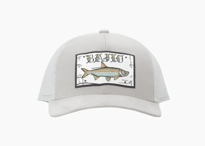Tarpon Patch Trucker Hat – Adjustable Mesh Cap