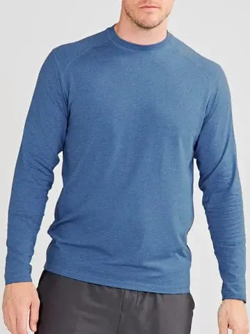Tasc Carrollton Jaspe Long Sleeve Performance Tee – Men’s Athletic Top